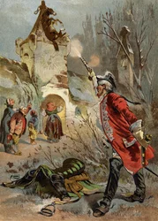 Illustration für Abenteuer des Baron Münchhausen